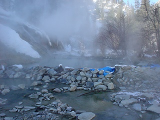 Winter Hot Pools