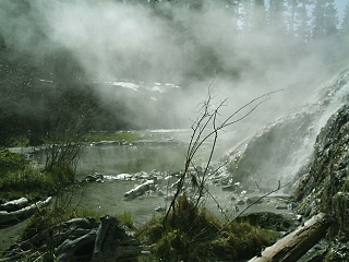 Hot Springs Waterfall