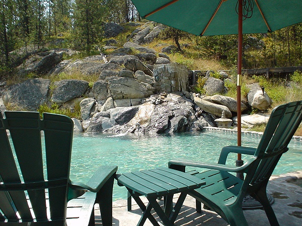 Pool Chairs and Table