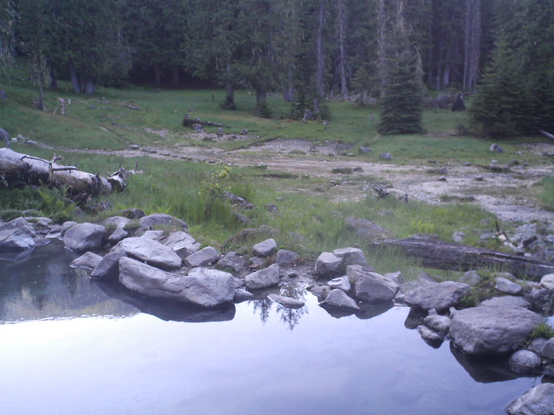The last hot pool at the end of the rainbow
