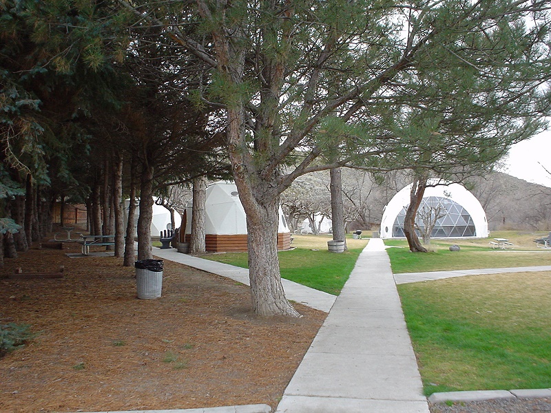 Overnight Geodesic Domes